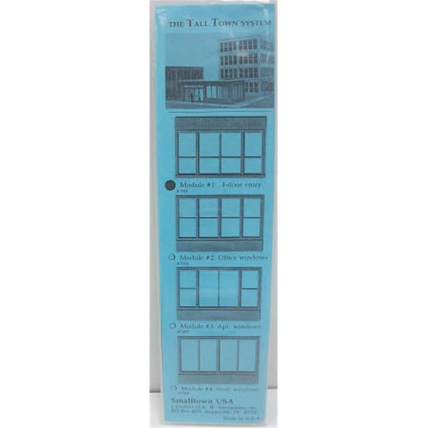 Rix Small Town USA No.1 Tall Town Module, 6PK SMA7001 - main